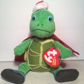 Ty Beanie Baby Tuck The Turtle Nick Jr.  Wonder Pets 6.  5 Inch