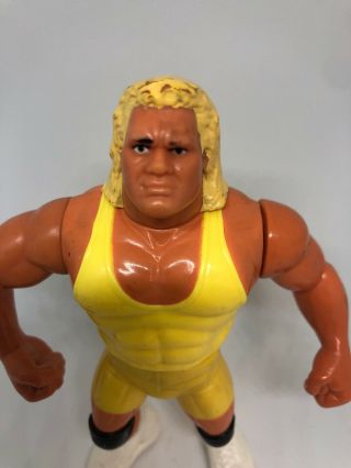WWF / WWE Hasbro Wrestling Figure - MR.  PERFECT - Series 3 - Yellow Trunks 2