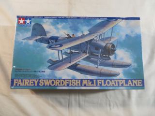Tamiya 1:48 Fairey Swordfish Mk.  1 Floatplane Model Kit 61071