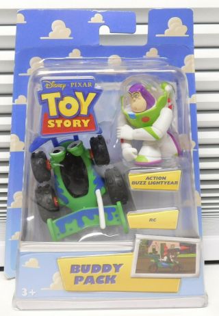 Toy Story Buddy Pack Action Buzz Lightyear & Rc Car Retired