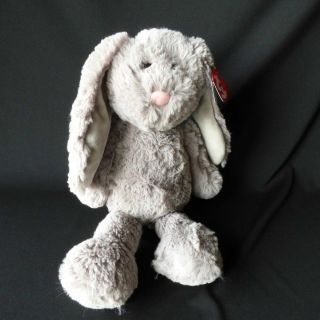 Ty Attic Treasures Puffin Gray Bunny Rabbit Plush Soft