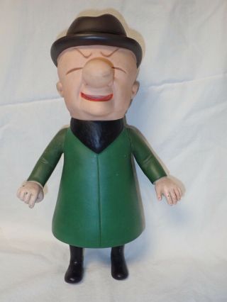 Mr.  Magoo Hard Plastic Figure 1958 Five Movable Parts Upa Pictures Inc.  12 Inch