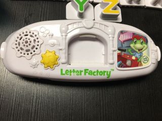 Leap Frog Letter Factory Phonics Set of 26 Letters W/ Carrying Bucket ABCs 3