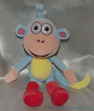 2010 Ty Beanie Babies Plush 7 " Dora The Explorer Friend Soft Boots The Monkey