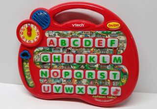 Vtech Touch And Discover Alphabet Town Learning Letters Phonics Toy Great