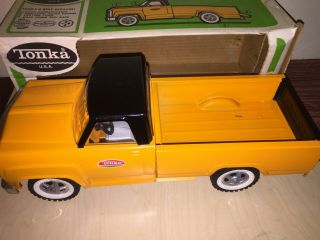 Vintage 1960’s Tonka Style - Side Pick - Up 2360 W/box Not Played With