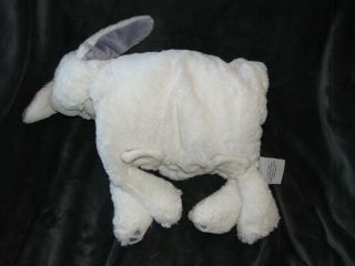 Little Miracles Bunny Pillow Snuggle Me Pet White Purple Costco Plush No Blanket