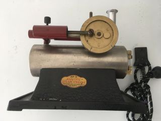 Electric Steam Engine.  Toy Mfg.  By Ino - X La,  Ca.