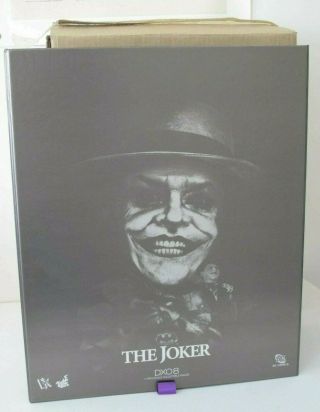 Hot Toys 1/6th Scale " The Joker " Dx08 Batman Figure Jack Nicholson