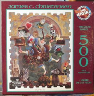 Balancing Act By James Christensen - Complete - Cork Puzzle