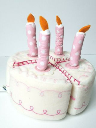 Pottery Barn Kids Pbk Birthday Cake Set Felt Plush Retired