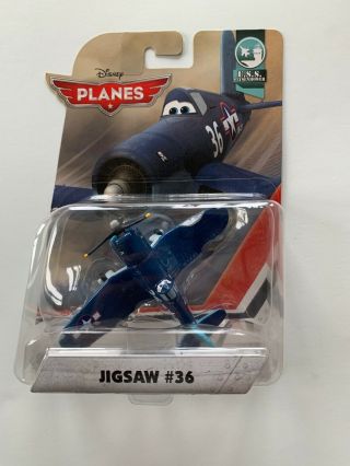 Disney Pixar Planes Diecast 36 Jigsaw Fighter Uss Flysenhower Series