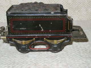 Marklin Gauge 1 (spur 1) number 1041 clockworks 0 - 4 - 0 stream locomotive & tender 9