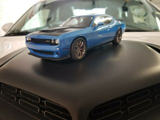 1:18 Gt Spirit Gmp Acme 2017 Dodge Challenger Hellcat Blue