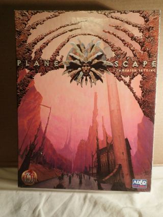 Advanced Dungeons & Dragons Planescape Campaign Setting (tsr 2600) Complete Box