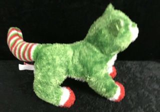 Douglas Mistletoe And The Christmas Kittens Plush Cat Green Red White