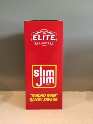 Macho Man Randy Savage Wwe Slim Jim Elite Figure 2019 Sdcc Mattel Exclusive