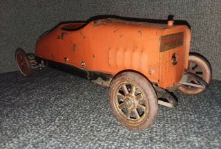 Vintage Structo Builders Series Bearcat Pressed Steel Antique Toy Car 17 "