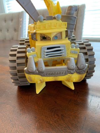 Disney Pixar Cars Screaming Banshee Tractor Crusher Junk Yard Rare