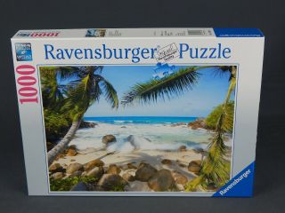 A Premium Quality 1000pc Ravensburger Puzzle " Seaside Beauty " @2010 No.  19 238 0