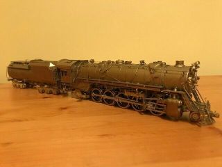 Westside Model Co.  Ho Scale B&o S - 1a 2 - 10 - 2 Brass Locomotive & Tender