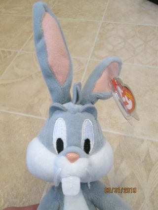 Ty Beanie Baby Looney Tunes Bugs Bunny