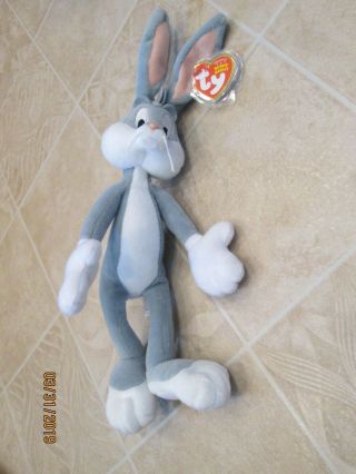 TY Beanie Baby Looney Tunes Bugs Bunny 2