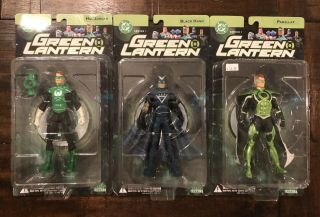 Dc Direct Green Lantern Series 1 Parallax,  Hal Jordan,  Black Hand Action Figures