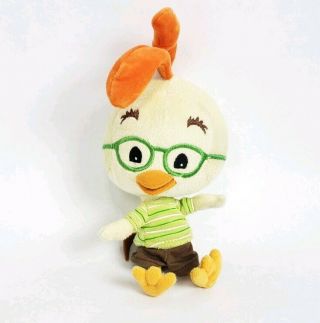 Disney Store Chicken Little Plush Stuffed Doll Beanie 7 "