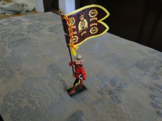 Rcmp Royal Canadian Mounted Police Flag Bearer Spirit Of The Empire Toy Soldier