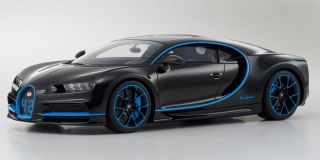 Kyosho Resin 1/12 - Bugatti Chiron 0 - 400 - 0 42 Edition Black/blue Ksr08664bk