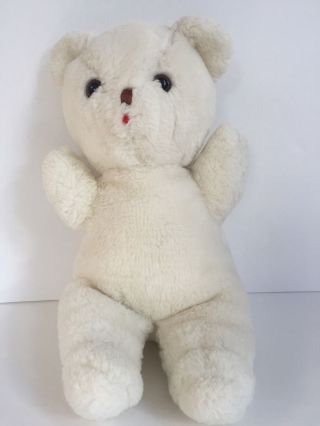 Vintage Eden White Teddy Bear Plush