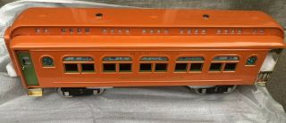 Mth Standard Gauge 418 Orange Passenger Car Set (4) Nib