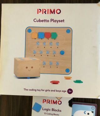 Primo Cubetto Playset - Complete Kit - STEM/Technology Learning Robot 2