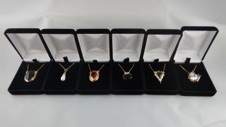 Mox Jewelry Set Jet Pearl Ruby Emerald Sapphire Diamond Silver,  Gold,  & Stones