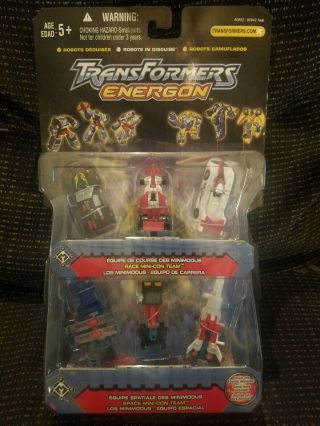 Transformers Armada/energon Race,  Space Team Mini - Con 6 - Pack
