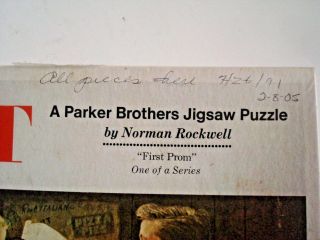 Vintage Norman Rockwell Puzzle 