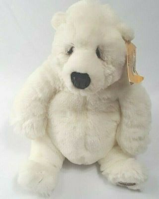Dakin Lou Rankin Friends Fairbanks Jr.  Polar Bear Plush Toy 14 " With Tag