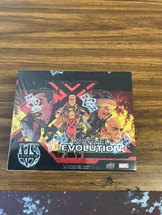 Vs System Marvel Evolution Booster Box Out Of Print Still