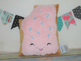Squishable Pop Toaster Tart Pastry Stuffed Pink Frosting Plush Squishables 18 "