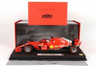 Bbr Ferrari Sf71 - H Scuderia Ferrari - Sebastian Vettel - Gp Australia 2018 Red