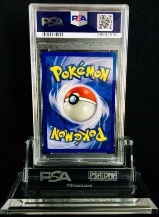 1999 Pokemon Game 1st Edition Holographic Charizard 4/102 PSA 9 7