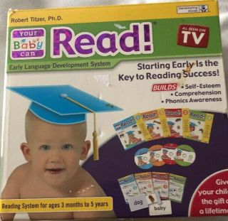 Your Baby Can Read Early Learning Development System Educational -