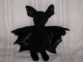 Jellycat Plush Barty Bat Black Stuffed Animal Satin Wings