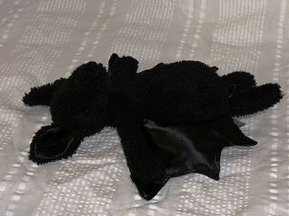 Jellycat Plush BARTY BAT Black Stuffed Animal Satin Wings 2