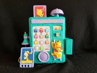 Disney Winnie the Pooh Country Phone Tiger Electronics Vintage 1997 cards&holder 2