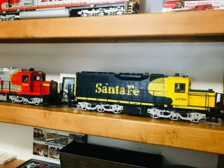 Lgb 2156s Santa Fe Diesel W/sound (blue&yellow)