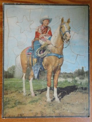 Vintage 1950 Rohr Company Roy Rogers & Trigger Child 
