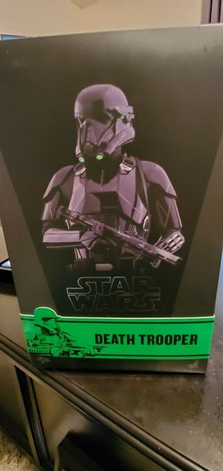 Hot Toys Death Trooper Std Mms398 Star Wars Rogue One Archived Figure