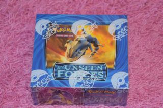 Pokemon Ex Unseen Forces Booster Box - Factory